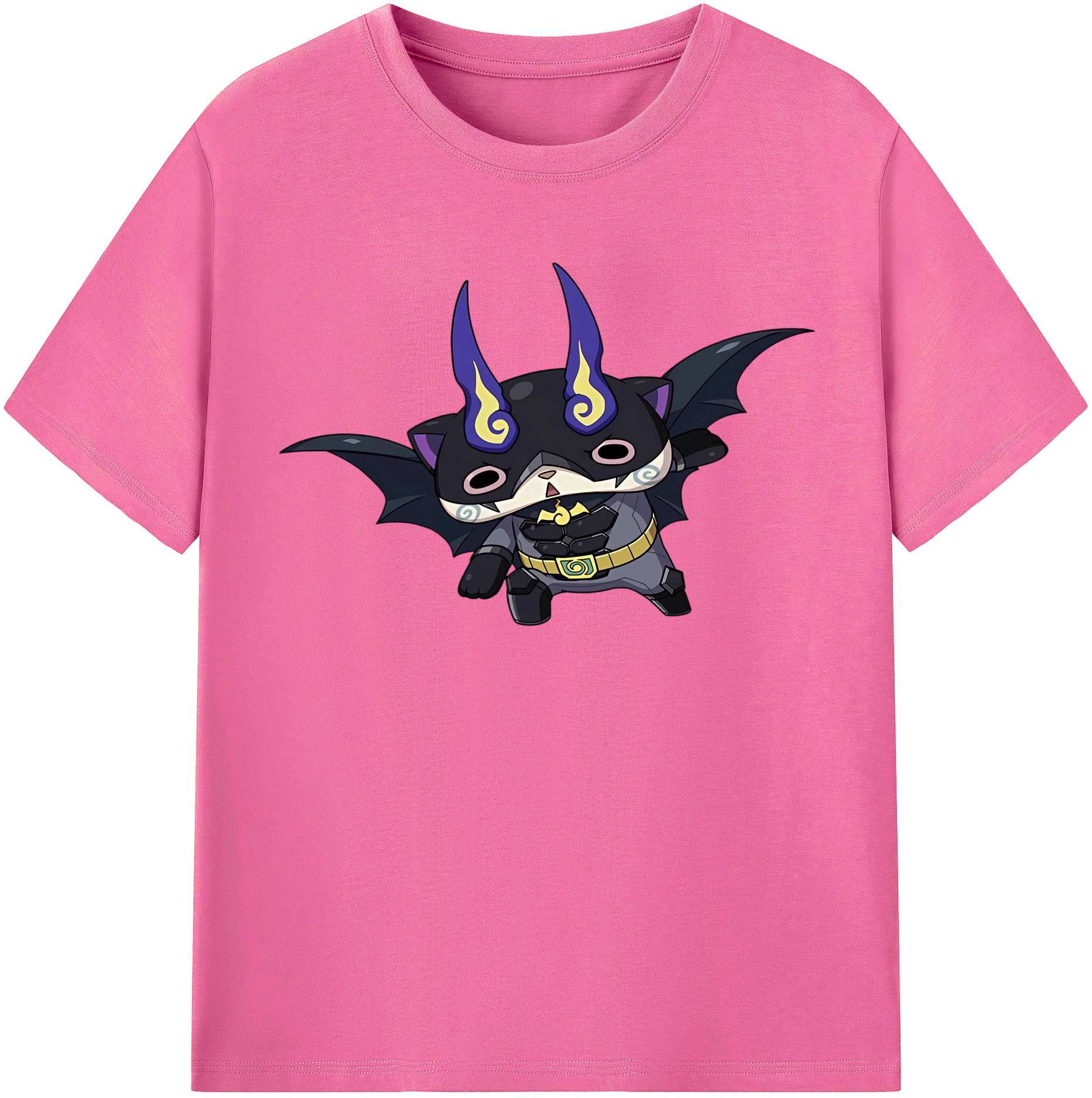 （画像用） 妖怪ウォッチ Yo-kai Watch レディースカジュアルプリントTシャツ（綿100％）